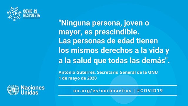 Principios de las Naciones Unidas a favor de las personas mayores
