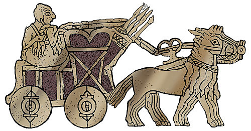 Carreta con Ruedas - Mesopotamia