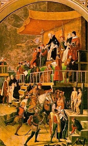 Formazione Tribunale dell'Inquisizione