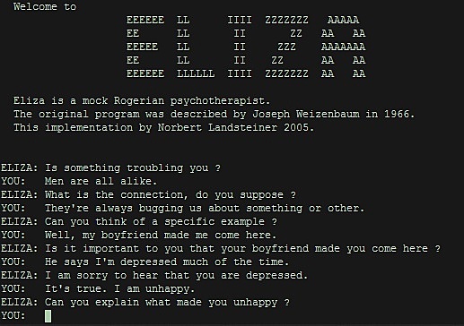 ELIZA.