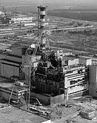 Desastre nuclear de Chernóbil.