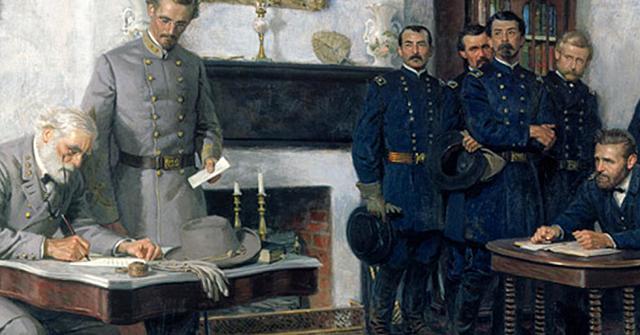 Surrender at Appomattox Courthouse