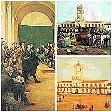 Primera reunión del antiguo cabildo de la ciudad de México