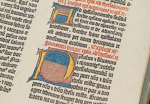 Primer Libro - Biblia de Gutenberg