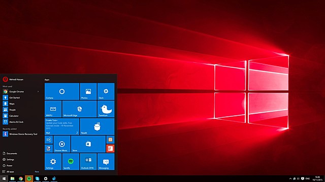 Windows 10 Redstone 2 para RV