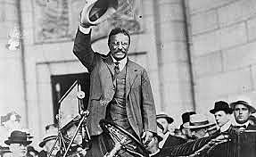 Theodore Roosevelt becomes president