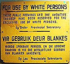 Creacion del Apartheid