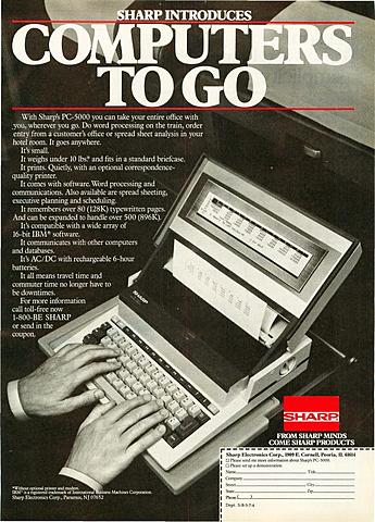 Sharp PC-5000