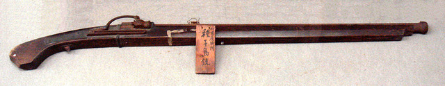 Portuguese introduced firearms to japan.