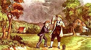 La electricidad estática y las nubes.