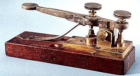 The invention of the telegraph