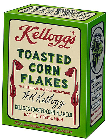 Kellog's begins to distribute cereal in cardboard