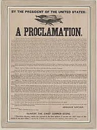 The Emancipation Proclamation
