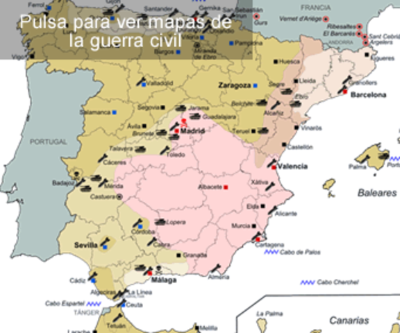 Espanya es divideix en dos parts