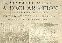 The Declaration of Independence
