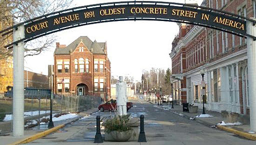 Primer pavimento de concreto