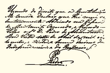 Crise a abdicação de D. Pedro I