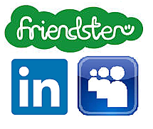 Llegada de Friendster, MySpace y LinkedIn (2002/2003)