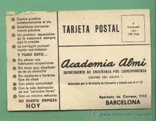 La enseñanza por correspondencia