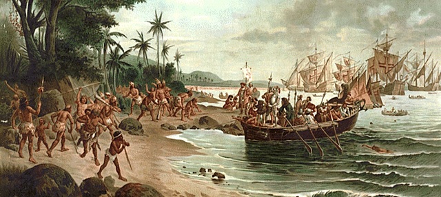 Il portoghese Pedro Alvares Cabrál arriva in una terra chiamata "Brasil"