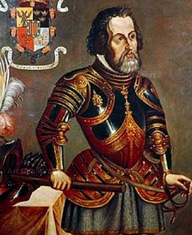 Cortes sbarca in Messico