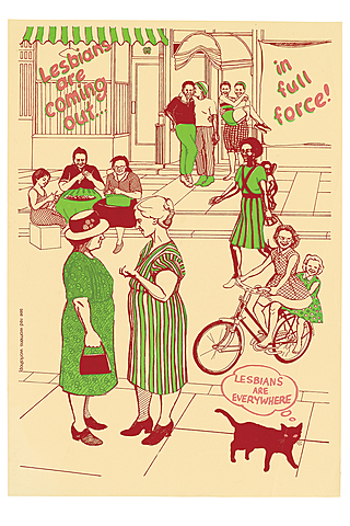 LESBIANS ARE COMING OUT