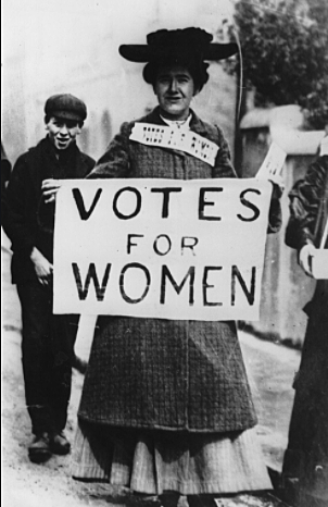 Emmeline Pankhurst Goulden.(15 de julio de 1858)