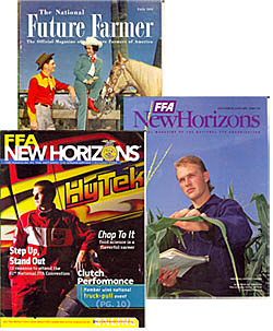 National Future Farmer Magazine renamed New Horizons
