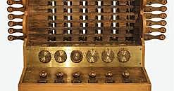 La primera calculadora automática