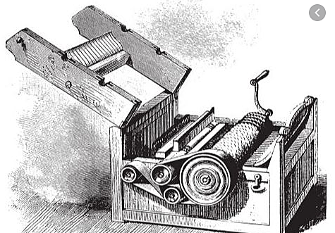 The invention of the cotton gin