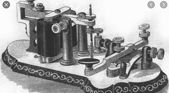 The invention of the telegraph