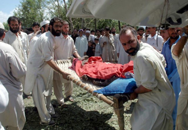 Suicide bombers kill 49 people in <a href="http://www.nytimes.com/2007/07/16/world/asia/16attack.html" rel="ugc nofollow">attacks on amilitary convoy in Swat and a police recruitment center in Dera Ismail Khan</a>.