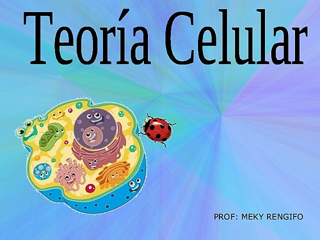 "Teoría celular"