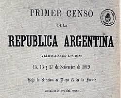 1° Censo Nacional 1869