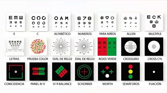 Carl Zeiss Jena  Proyector de Optotipos