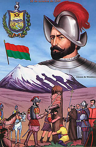 1548 - Gonzalo Pizarro es ejecutado y Alonso de Mendoza funda la actual ciudad de La Paz