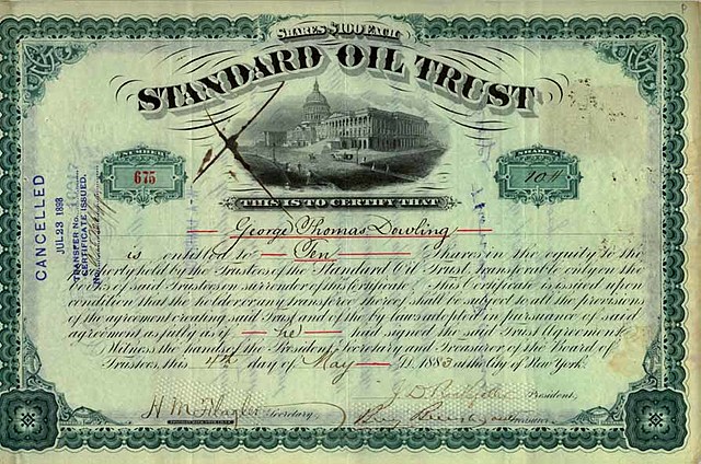 The Organization of Standard Oil Trust