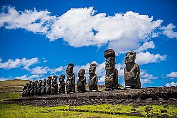 El parque Nacional Rapa Nui es declarado patrimonio de la humanidad por la UNESCO (Islas de Pascua)
