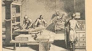 Invención de la imprenta.