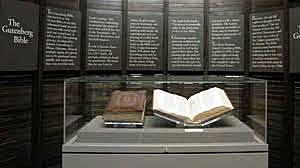 Impresión de la Biblia.