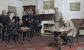 The Surrender at Appomattox Court House