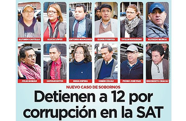 Corrupción en la SAT