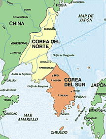 Primera cumbre entre las dos Coreas