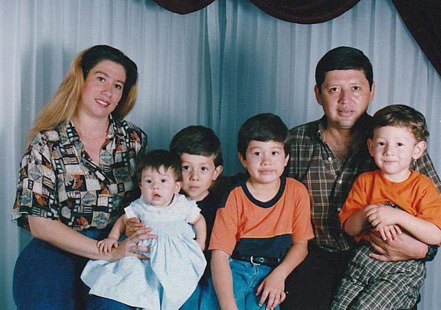 Bautizo de mi hermana menor.