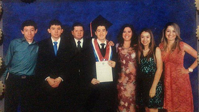 Graduación de mi hermano mayor