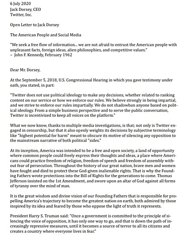 Sullivan Challenges Twitter