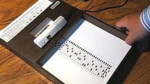 Máquinas para calificar pruebas.