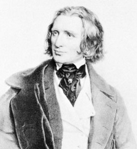 Liszt played at 50th Beethoven anniversary.