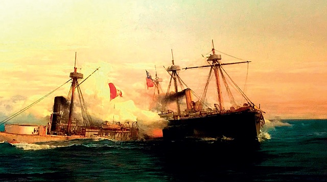 Chile adquiere la supremacía naval