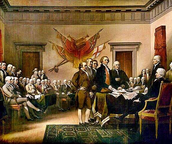 The Declaration of Independence is Signed